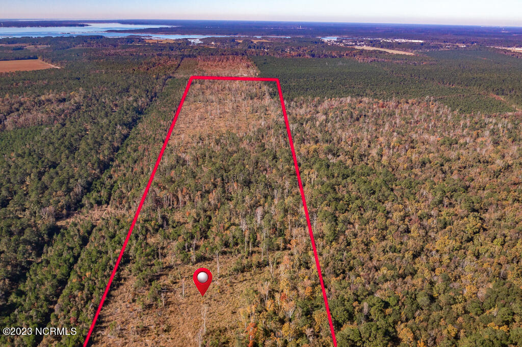 435 Merrimon Road Beaufort, NC 28516 - Photo 12 of 15 Aerial - Back Area to the West