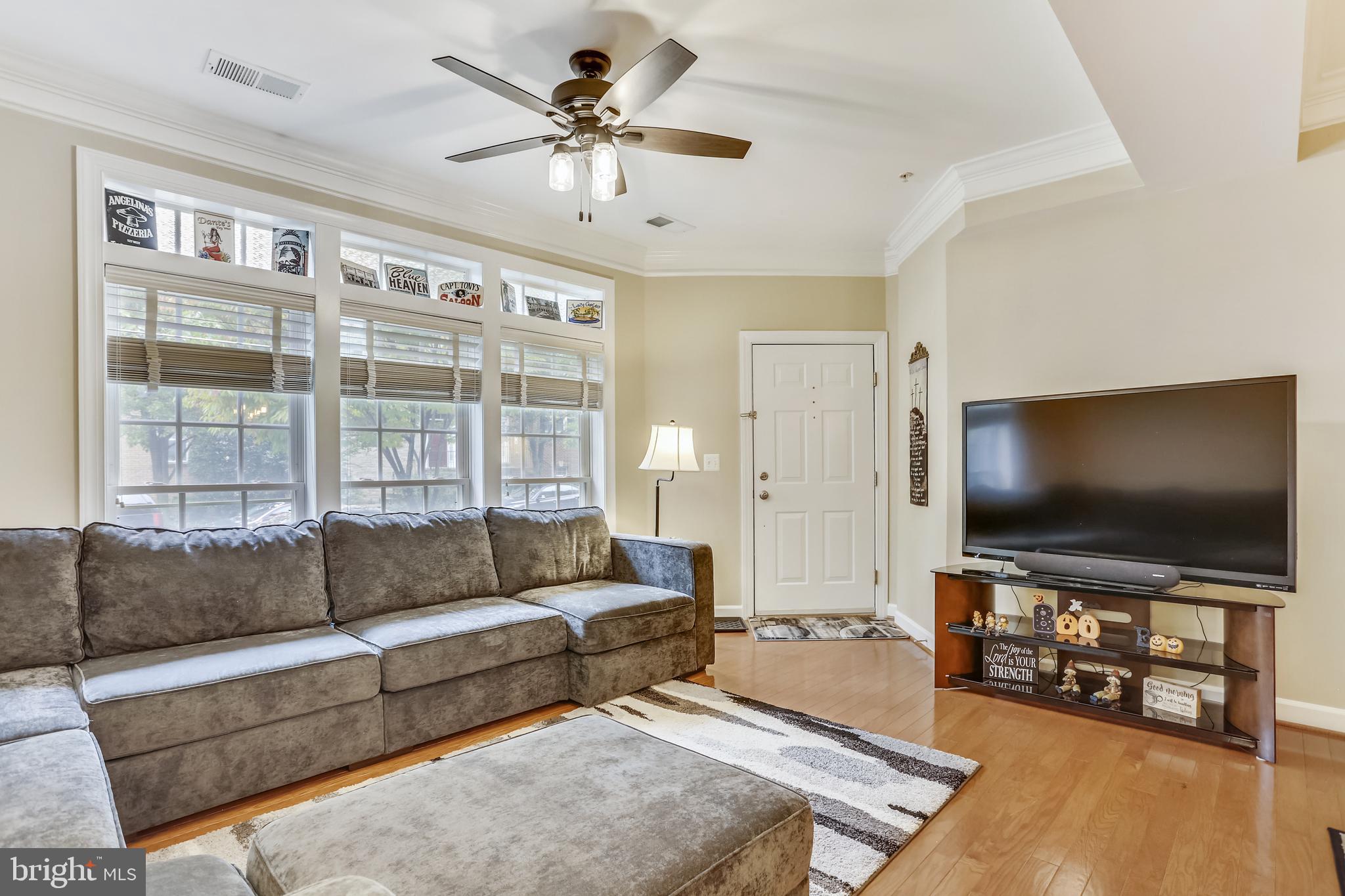 633 Cedar Spring Street Gaithersburg, MD 20877 - Photo 8 of 37 Living room right off the entrance