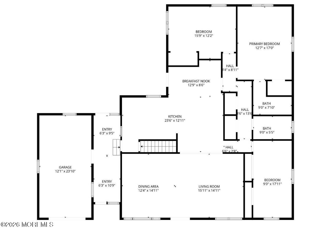 172 Ellisdale Road Allentown, NJ 08501 - Photo 37 of 37 Floorplan