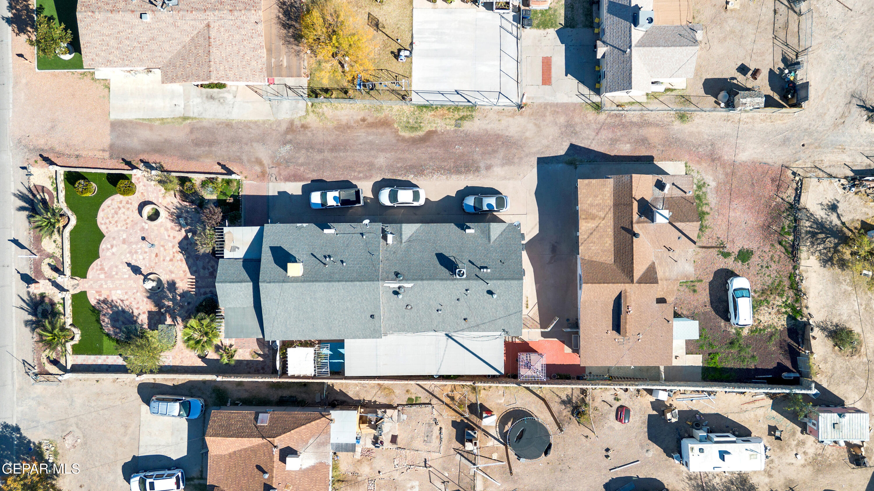 190 Polo Inn Road El Paso, TX 79915 - Photo 57 of 58 an aerial view of houses and roads