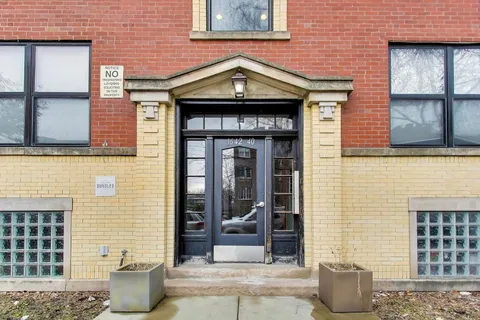a front view of a house with a outdoor space