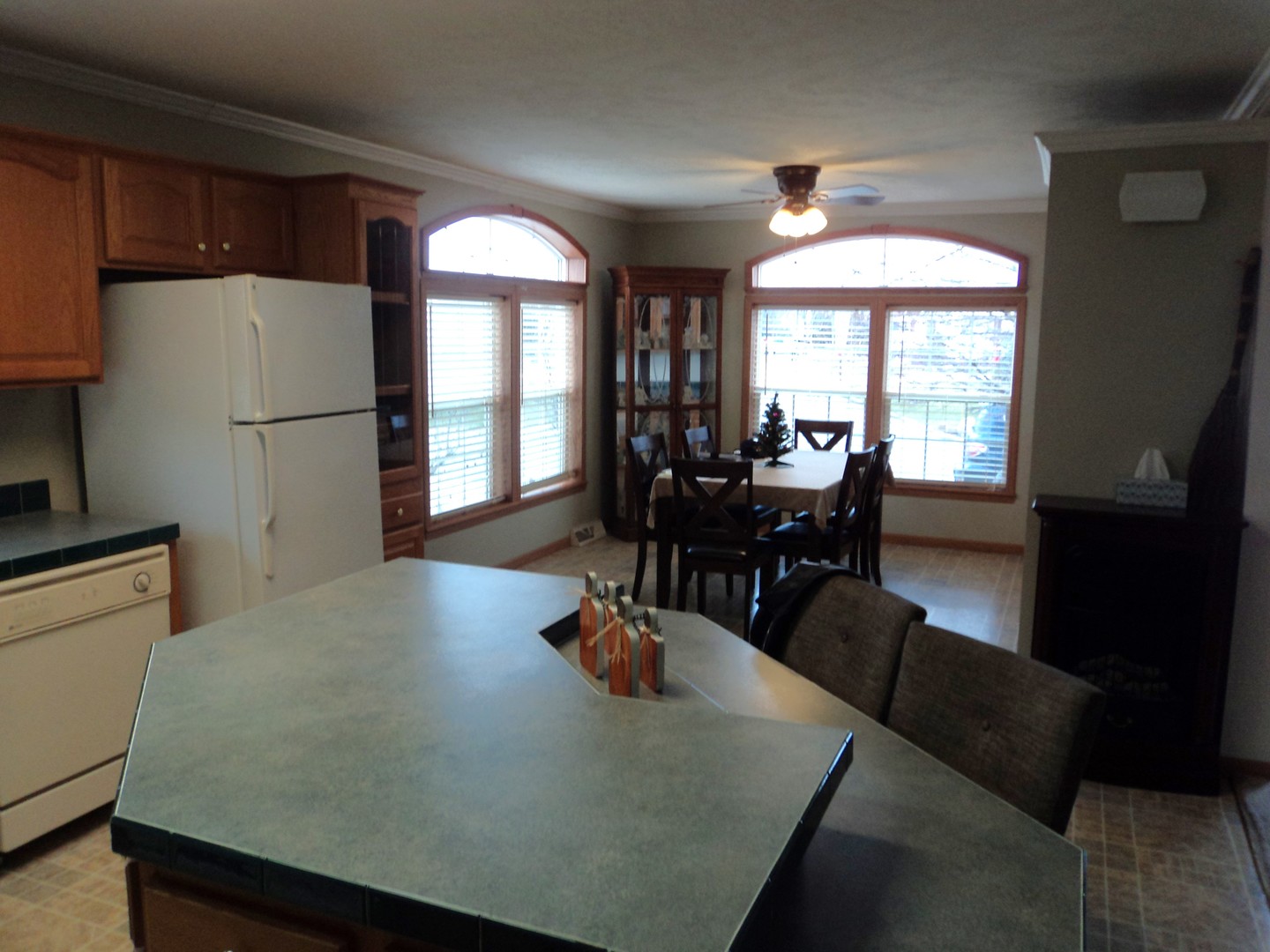22912 Pinehurst Drive Frankfort, IL 60423 - Photo 7 of 21 a view of a dining room with furniture and a large window
