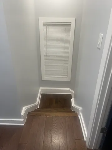 a view of wooden floor in a room