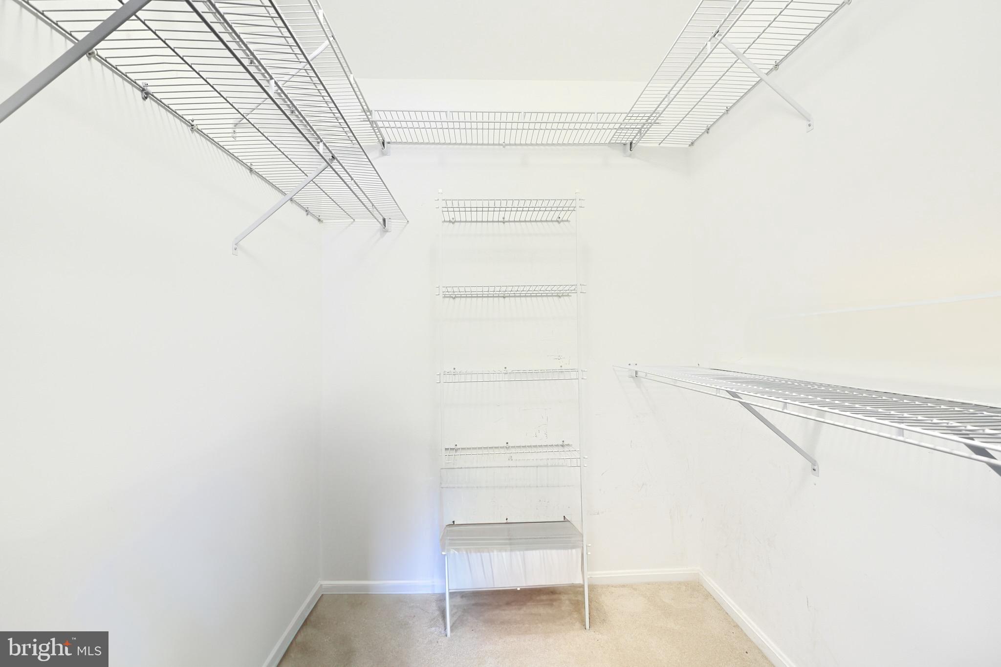 4102 Chardel Road, Unit 2H Nottingham, MD 21236 - Photo 15 of 21 a view of walk in closet with empty racks