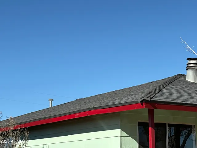 a balcony with flat screen tv