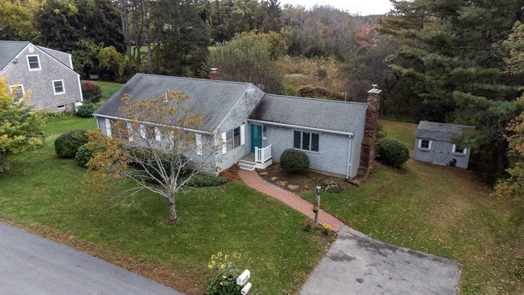 7 Hanover Drive Newbury, MA 01951 - Photo 30 of 33 an aerial view of a house