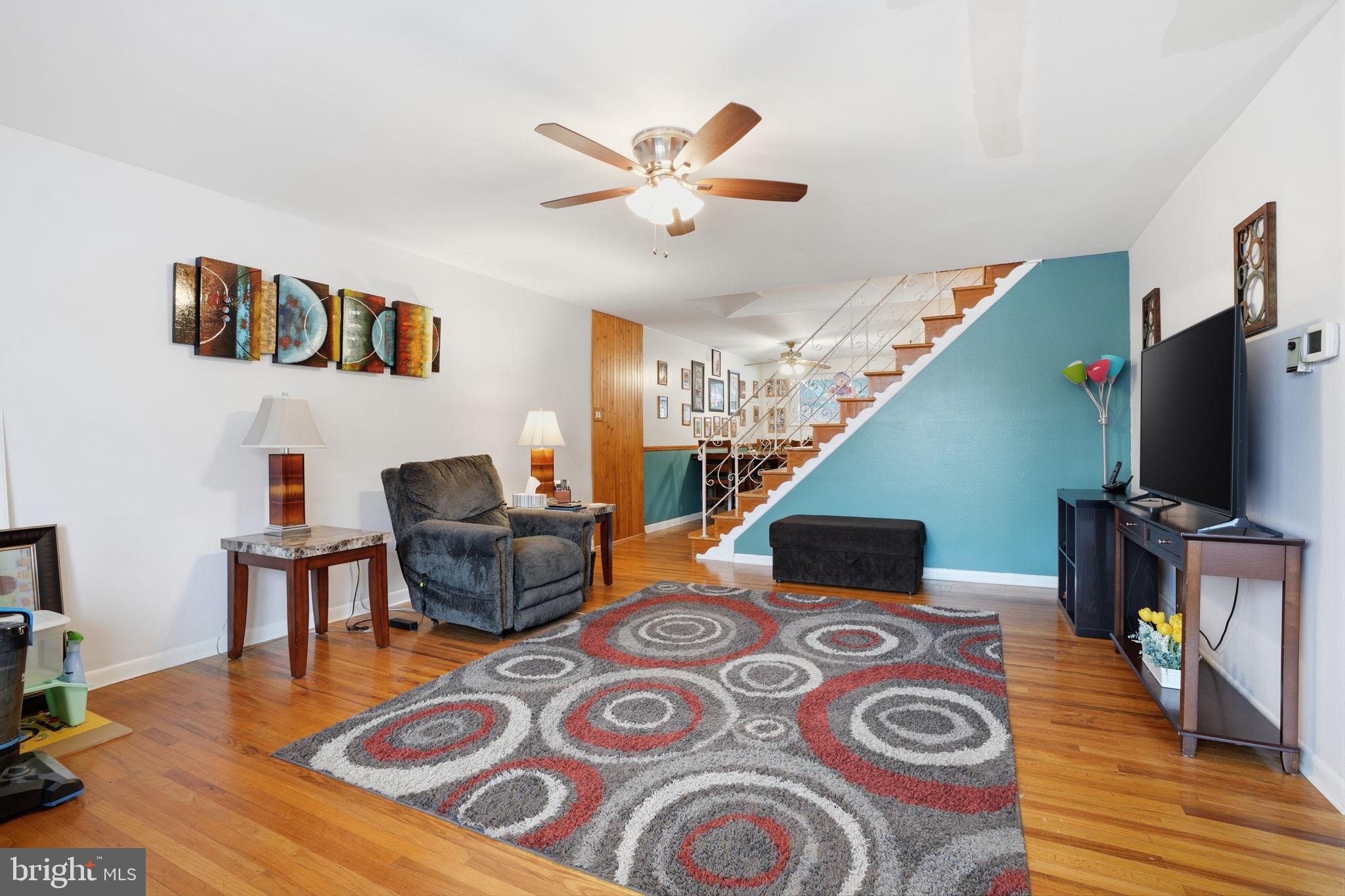 2824 Willits Road Philadelphia, PA 19136 - Photo 3 of 22 a living room with furniture and a flat screen tv