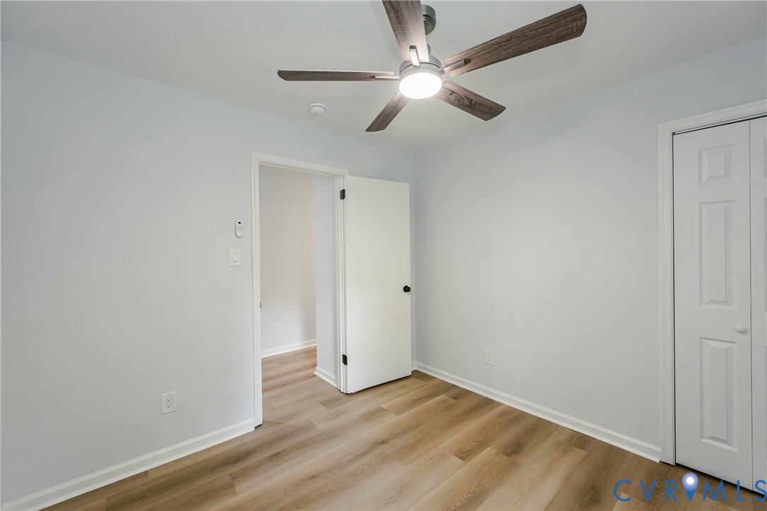 9514 Riddle Road Chesterfield, VA 23832 - Photo 33 of 50 Unfurnished bedroom featuring light wood finished