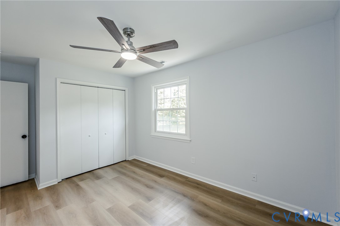 9514 Riddle Road Chesterfield, VA 23832 - Photo 35 of 50 Unfurnished bedroom featuring light wood-style flo