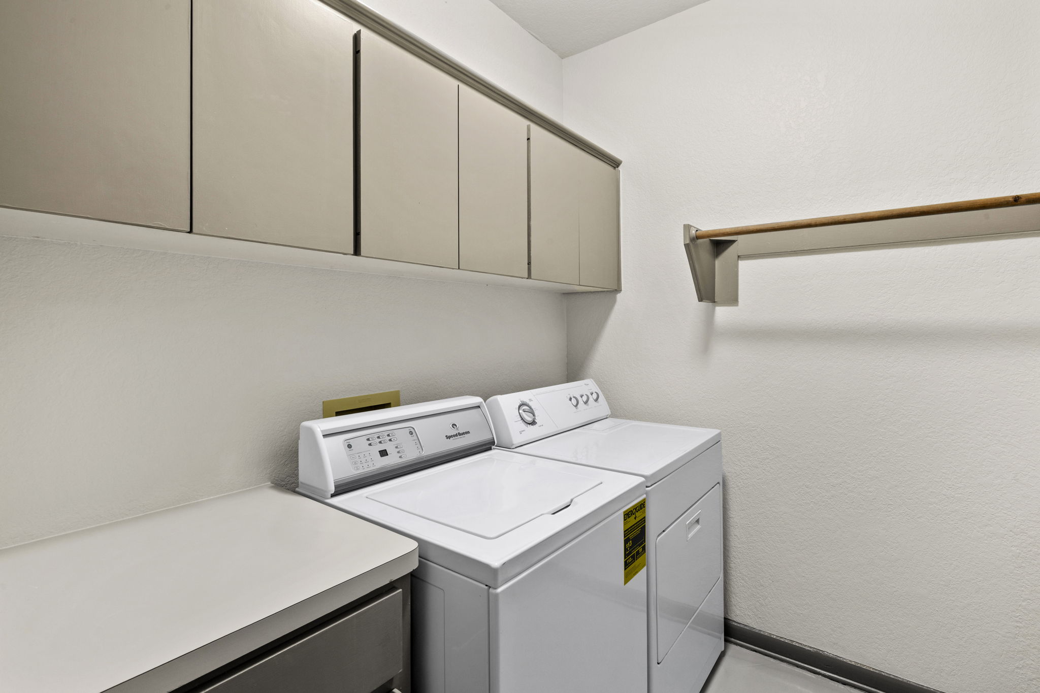 701 Yaupon Valley Road West Lake Hills, TX 78746 - Photo 27 of 40 Laundry room is located in between the garage and the storage room. Washer and dryer can convey, if desired.