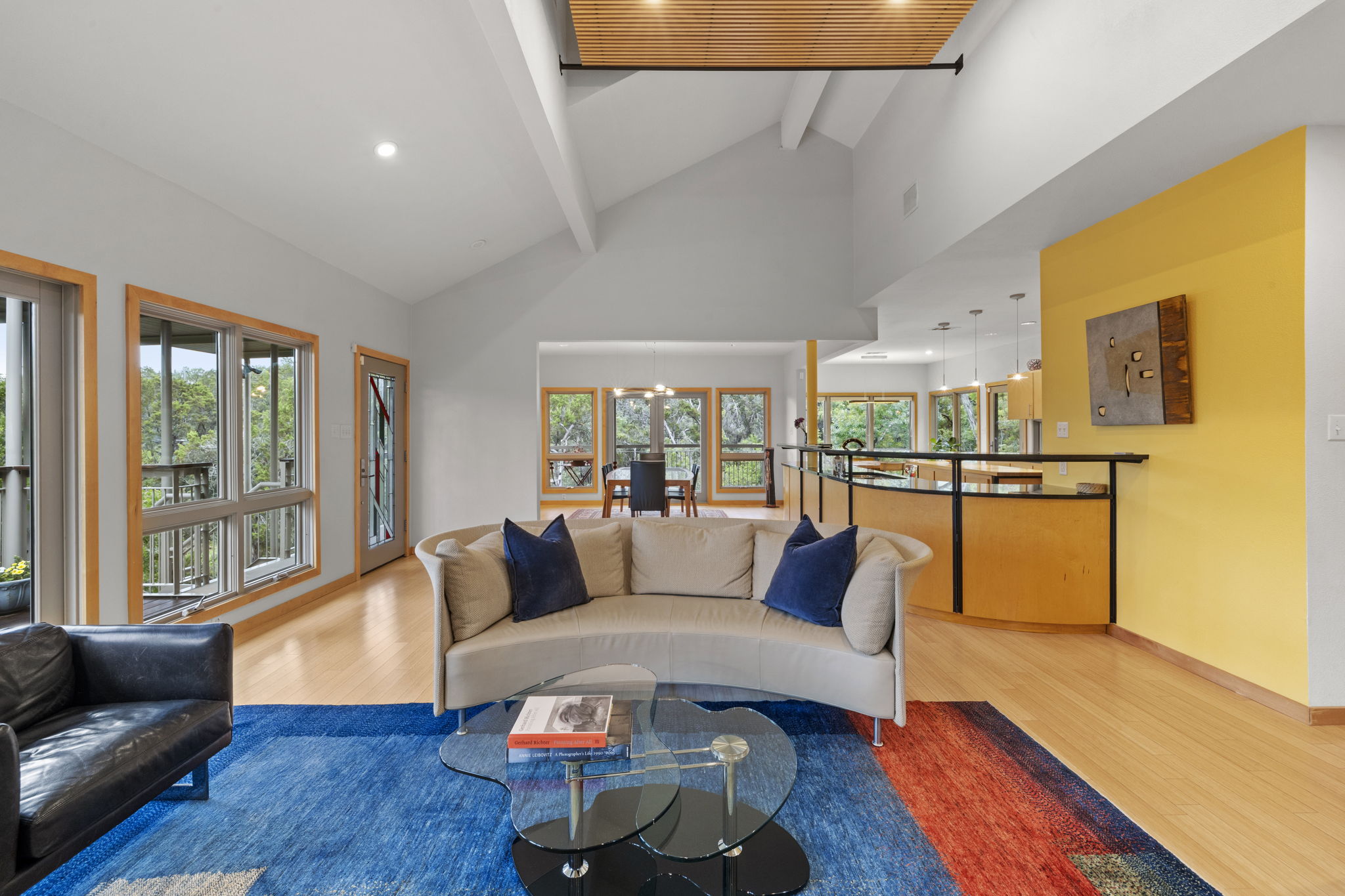 701 Yaupon Valley Road West Lake Hills, TX 78746 - Photo 7 of 40 View towards kitchen and formal dining room