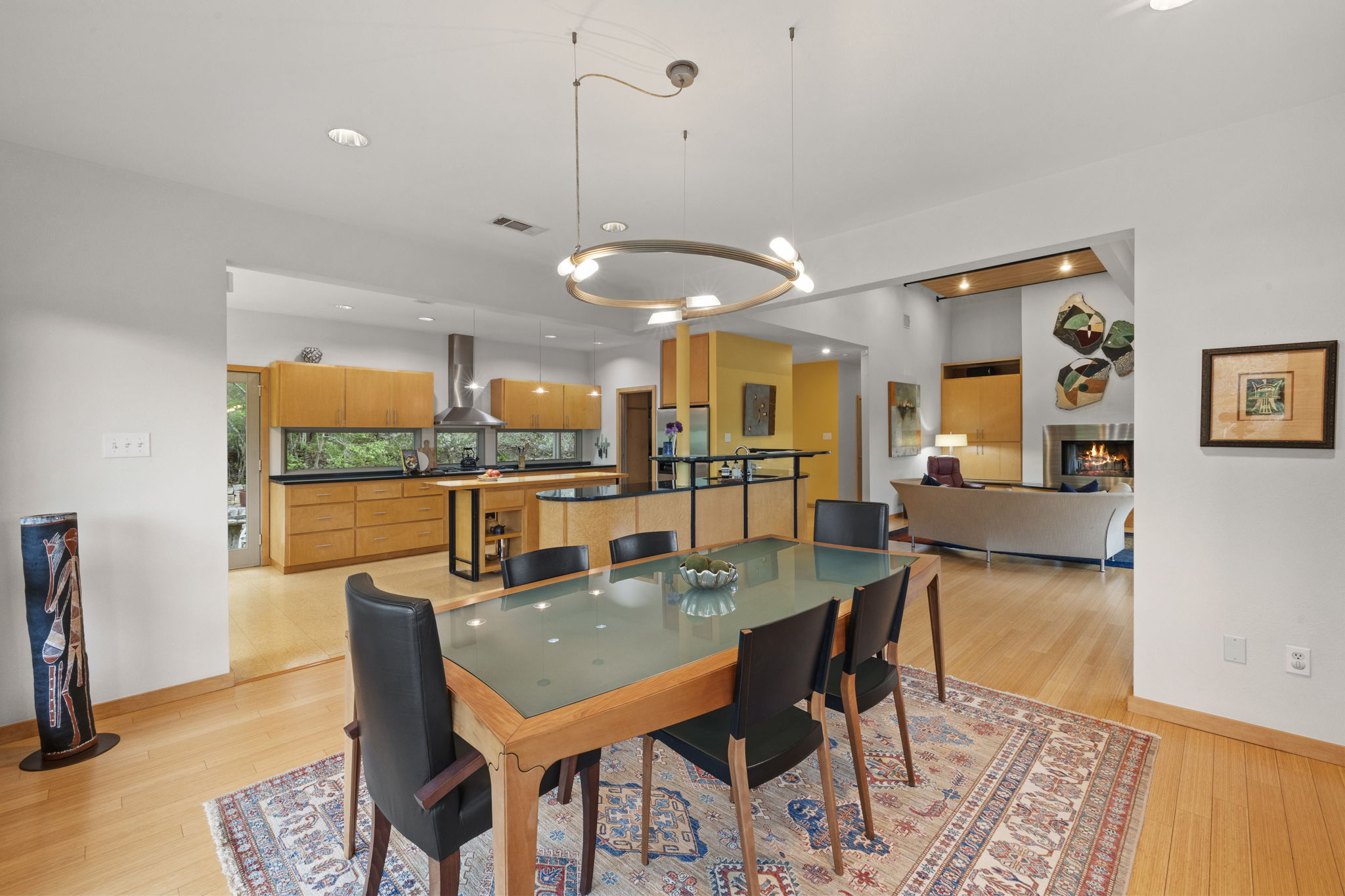 701 Yaupon Valley Road West Lake Hills, TX 78746 - Photo 9 of 40 View towards the kitchen.
