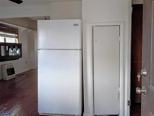 a close view of utility room