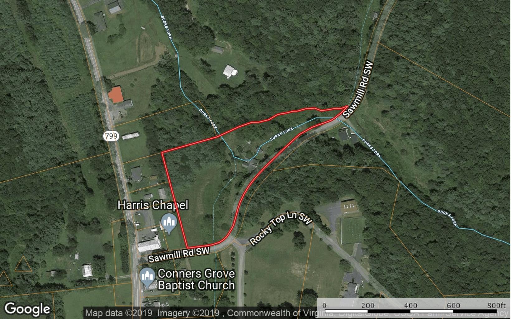 170 Sawmill Road Southwest Willis, VA 24380 - Photo 3 of 3 an aerial view of a house