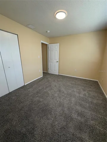 an empty room with a natural light