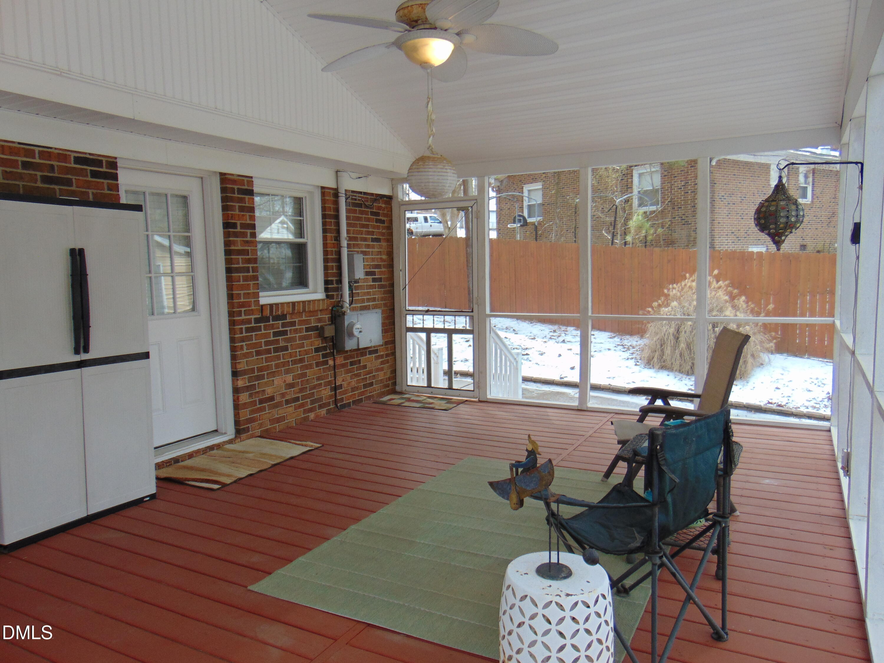 442 Gus Road Durham, NC 27703 - Photo 48 of 56 a view of a dining room with furniture and wooden floor