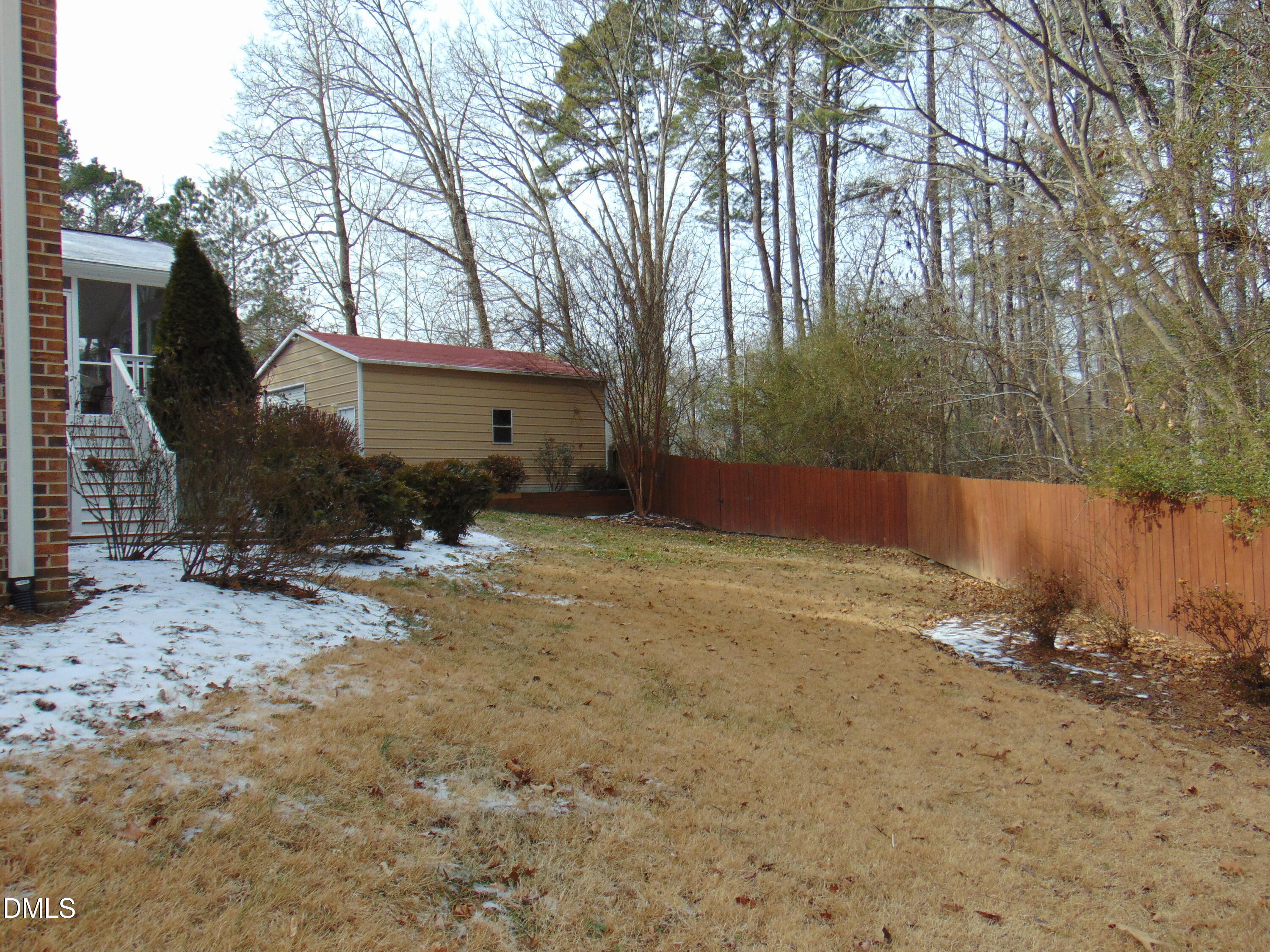 442 Gus Road Durham, NC 27703 - Photo 50 of 56 a backyard of a house