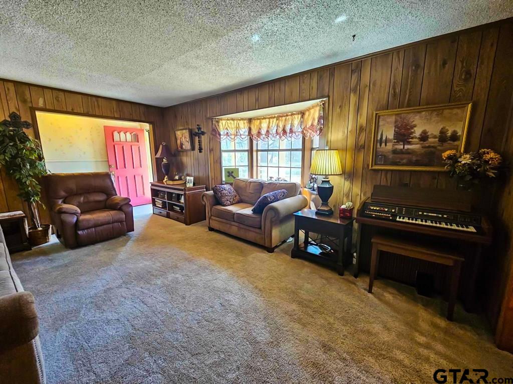 517 An County Road Palestine, TX 75801 - Photo 4 of 41 a living room with furniture a fireplace and a flat screen tv