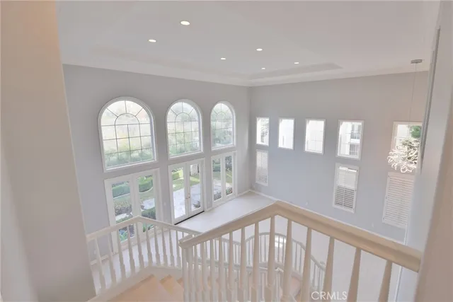 a room with a sink and cabinets