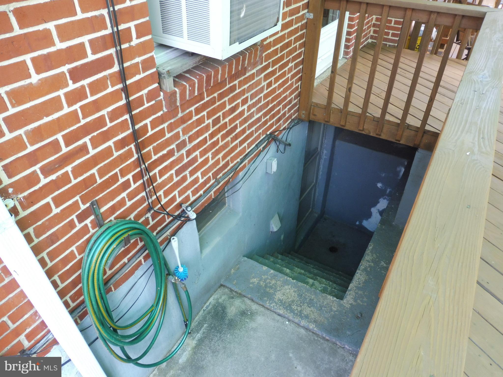 3648 Clarenell Road Baltimore, MD 21229 - Photo 25 of 25 Rear stairway access to basement level