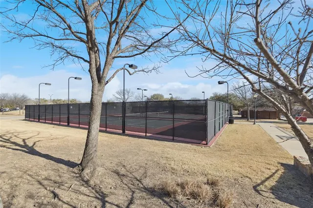 a view of a tennis court