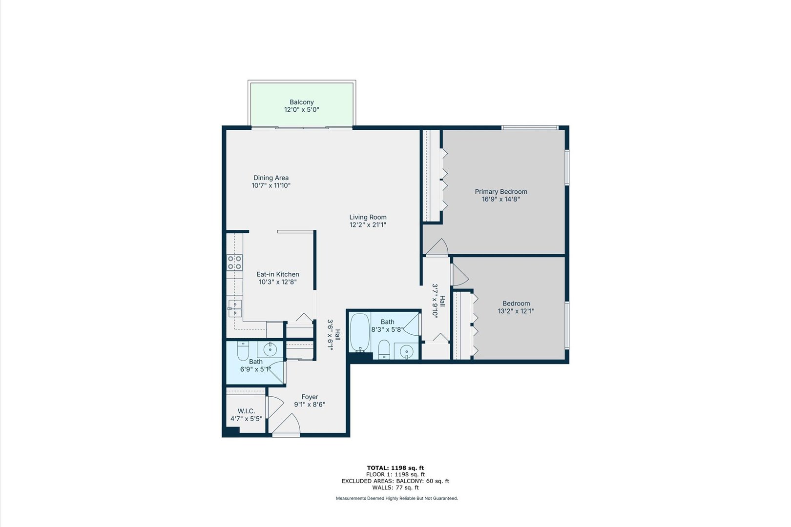 4838 West Howard Street, Unit 301 Skokie, IL 60077 - Photo 27 of 32 a picture of a floor plan