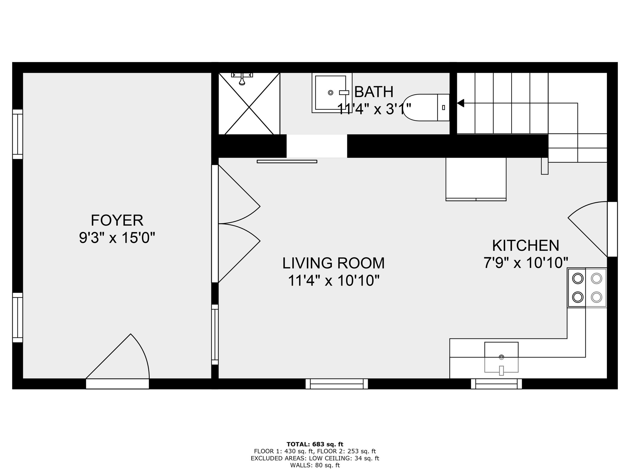 496 Elberta Loop Lillian, AL 36549 - Photo 28 of 29 Floor Plan