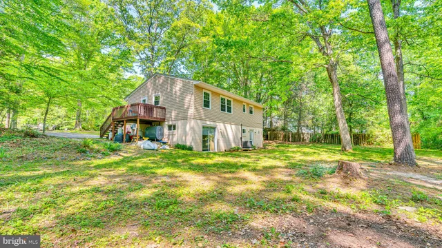 a house view with a outdoor space