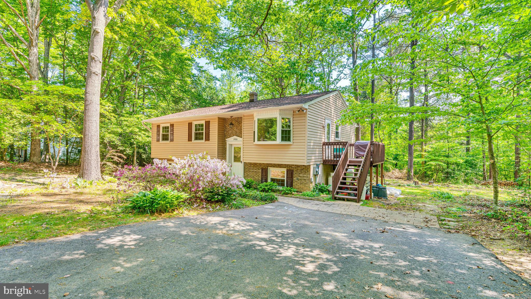 24680 Morgan Road Hollywood, MD 20636 - Photo 33 of 34 a view of a house with backyard and garden