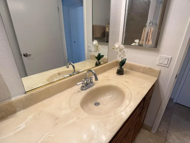 a view of a street from a balcony