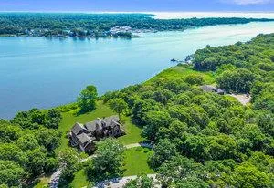 a view of a lake with a lake view