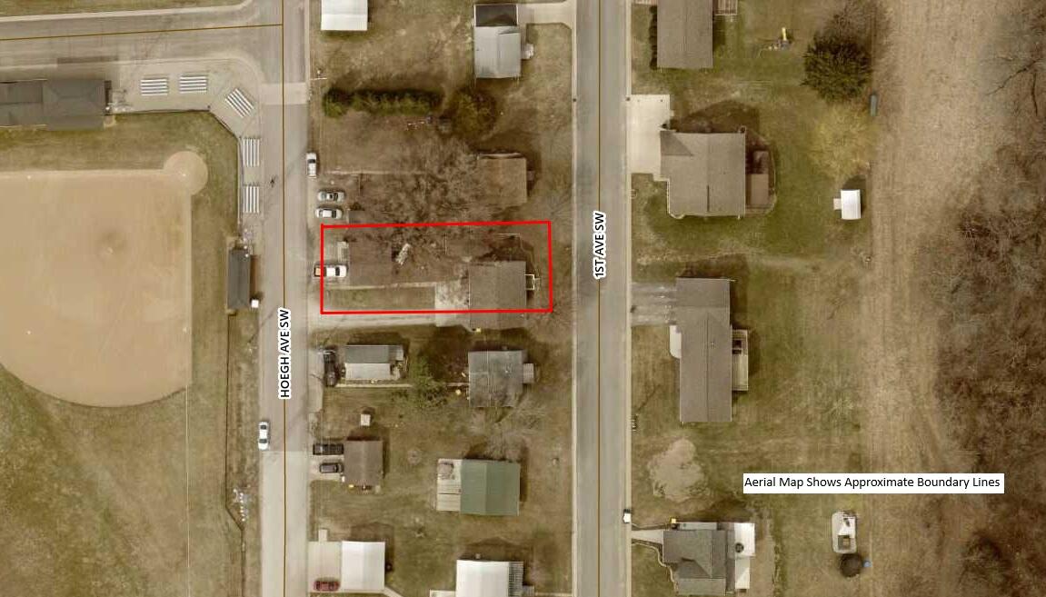 232 1st Avenue Southwest Spring Grove, MN 55974 - Photo 25 of 29 Aerial Map