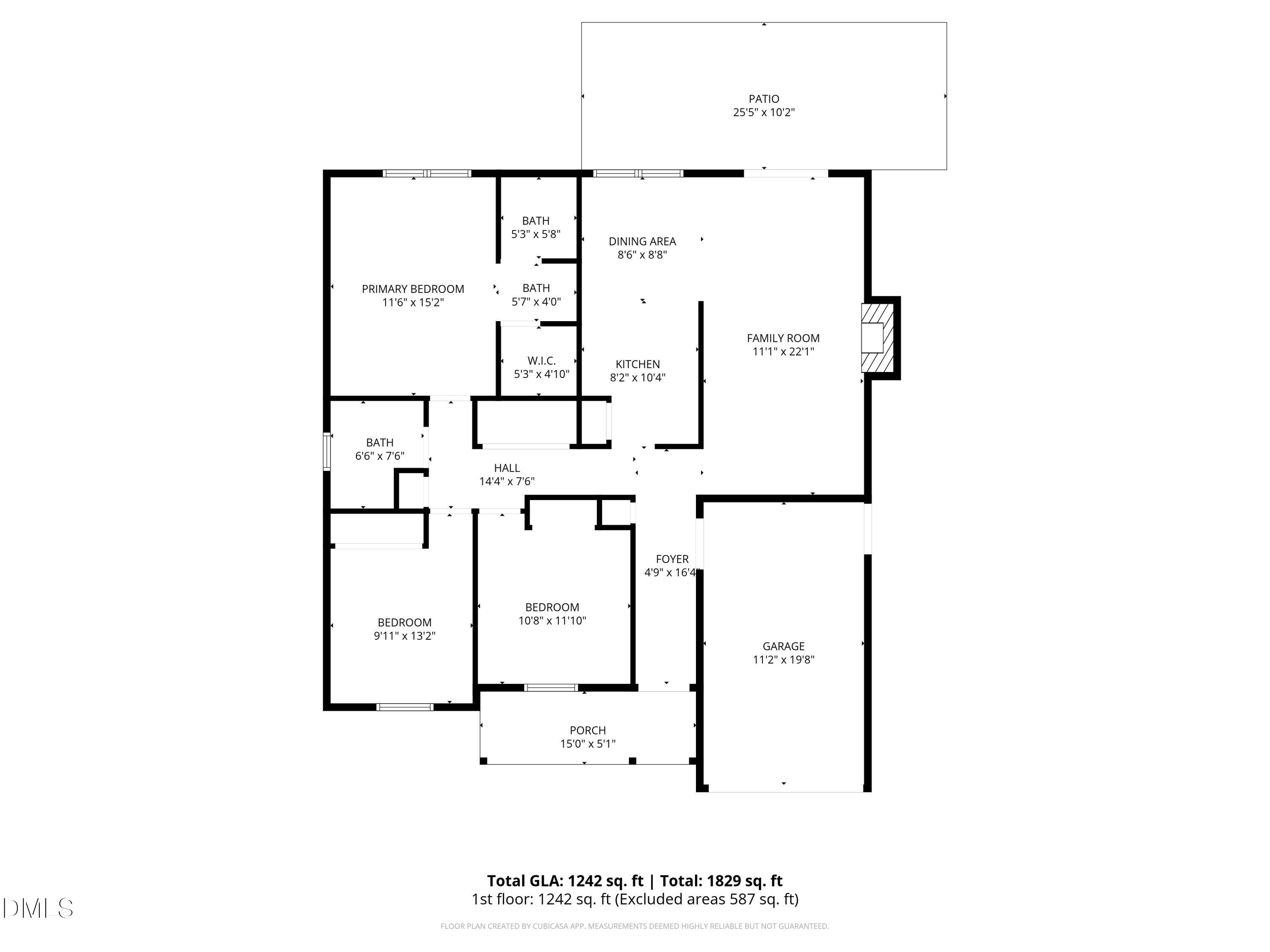 5209 Fieldwood Court Raleigh, NC 27616 - Photo 32 of 32 1-Floorplan_1