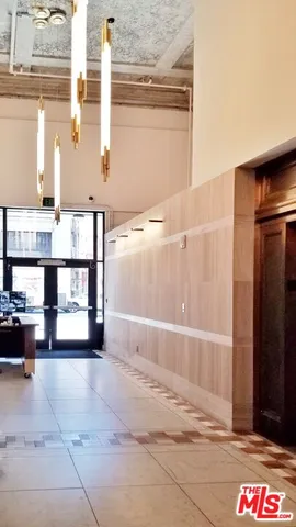 a view of front door