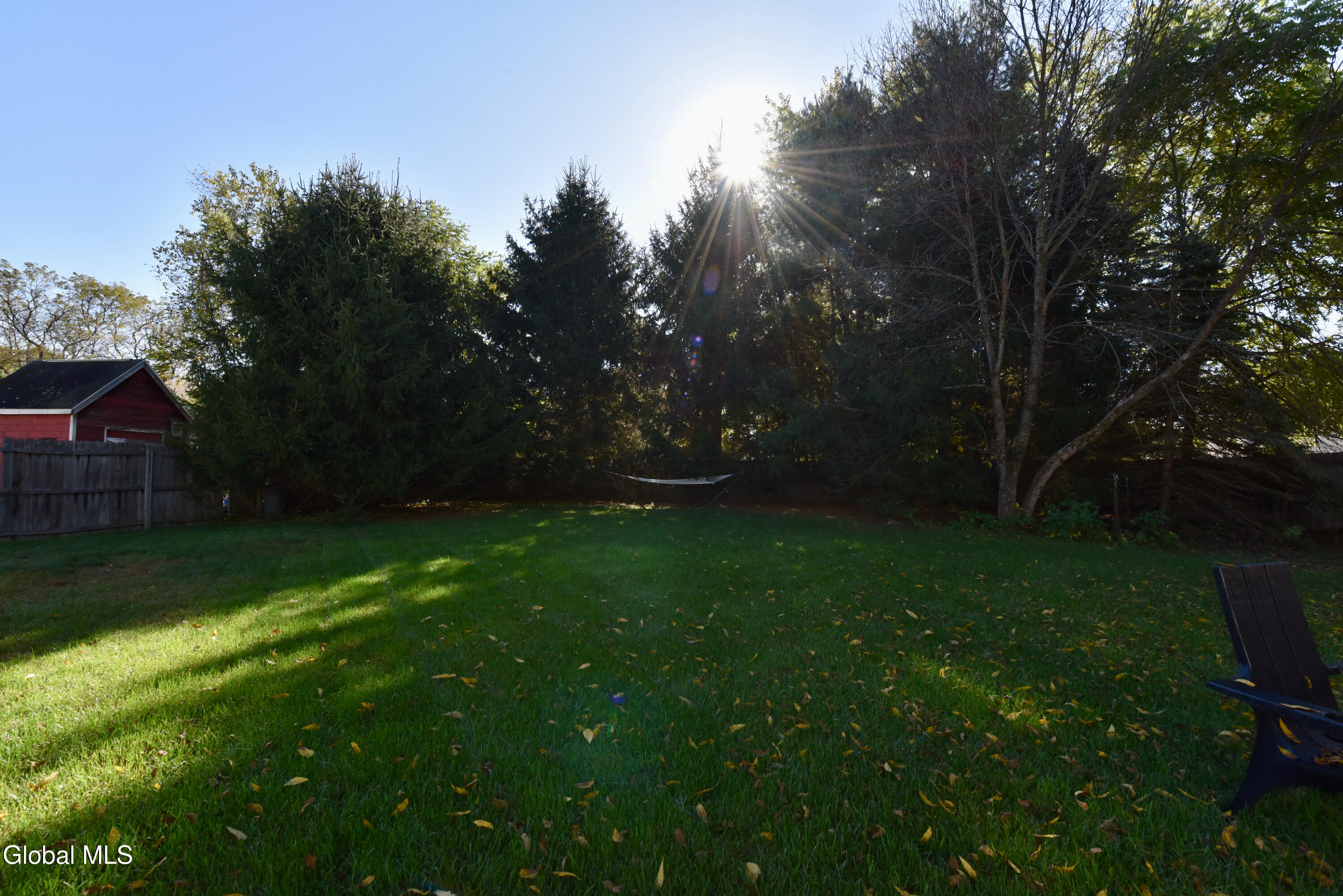 10 New Kent Road Wilton, NY 12831 - Photo 34 of 37 10NewKentBackYardHammockFence
