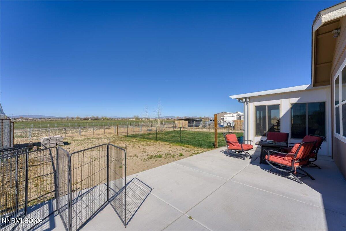 1197 Sky Ridge Drive Fallon, NV 89406 - Photo 34 of 79 a view of a terrace with sitting area