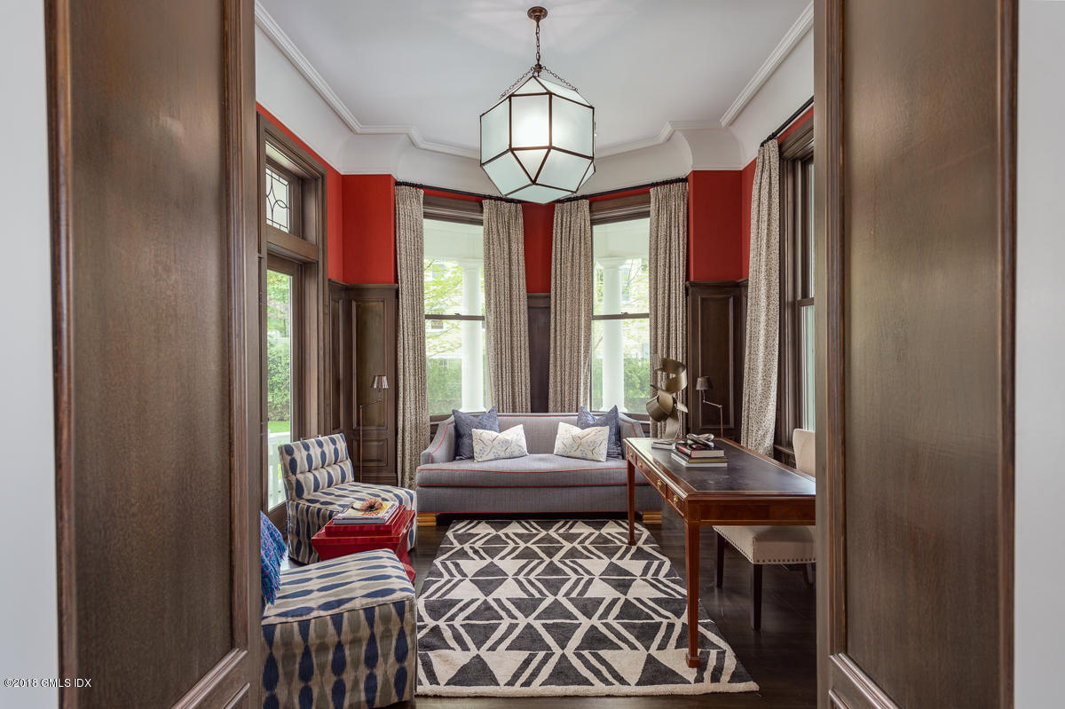 30 Club Road Riverside, CT 06878 - Photo 13 of 53 a living room with furniture a rug and a large window