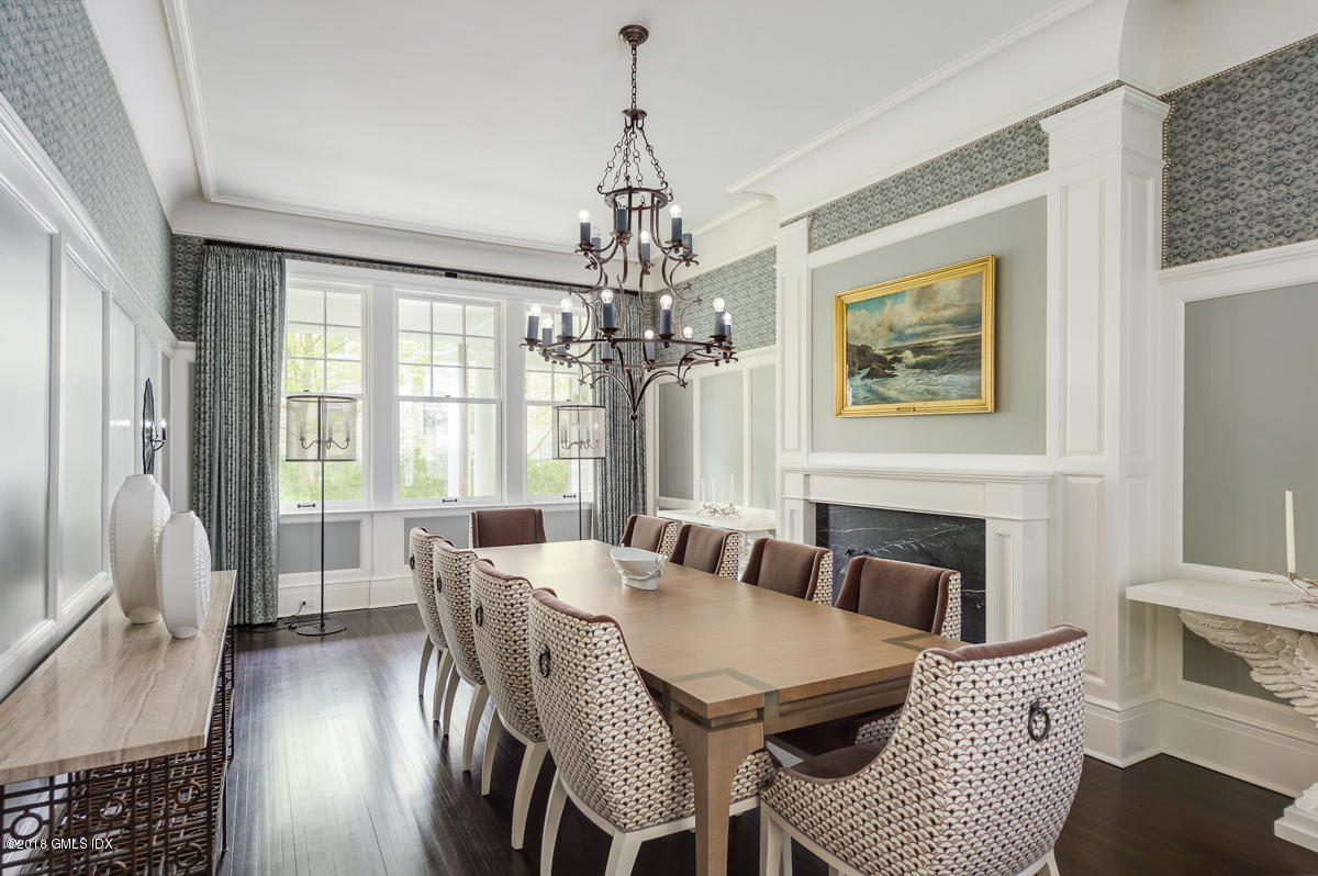 30 Club Road Riverside, CT 06878 - Photo 17 of 53 a view of a dining room with furniture window and wooden floor