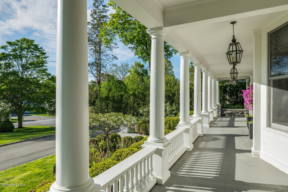 30 Club Road Riverside, CT 06878 - Photo 7 of 53 a view of a porch