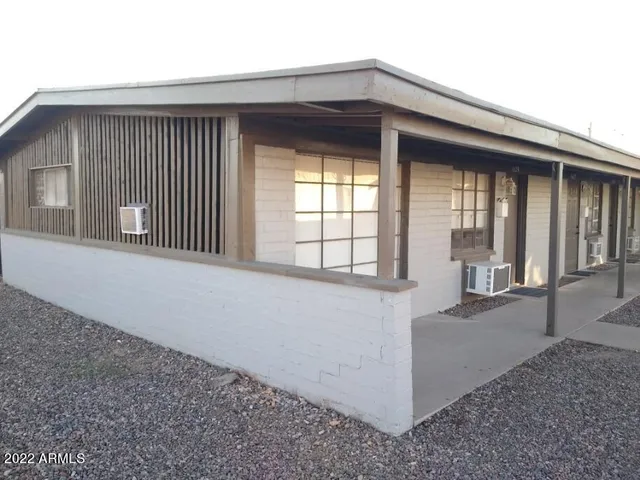 a view of a house with a outdoor space