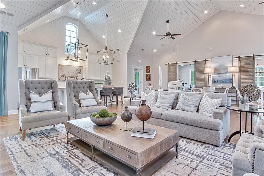 5865 Overlook Ridge East, Unit 105 Suwanee, GA 30024 - Photo 35 of 40 Picture of clubhouse gathering room representative. Clubhouse under construction