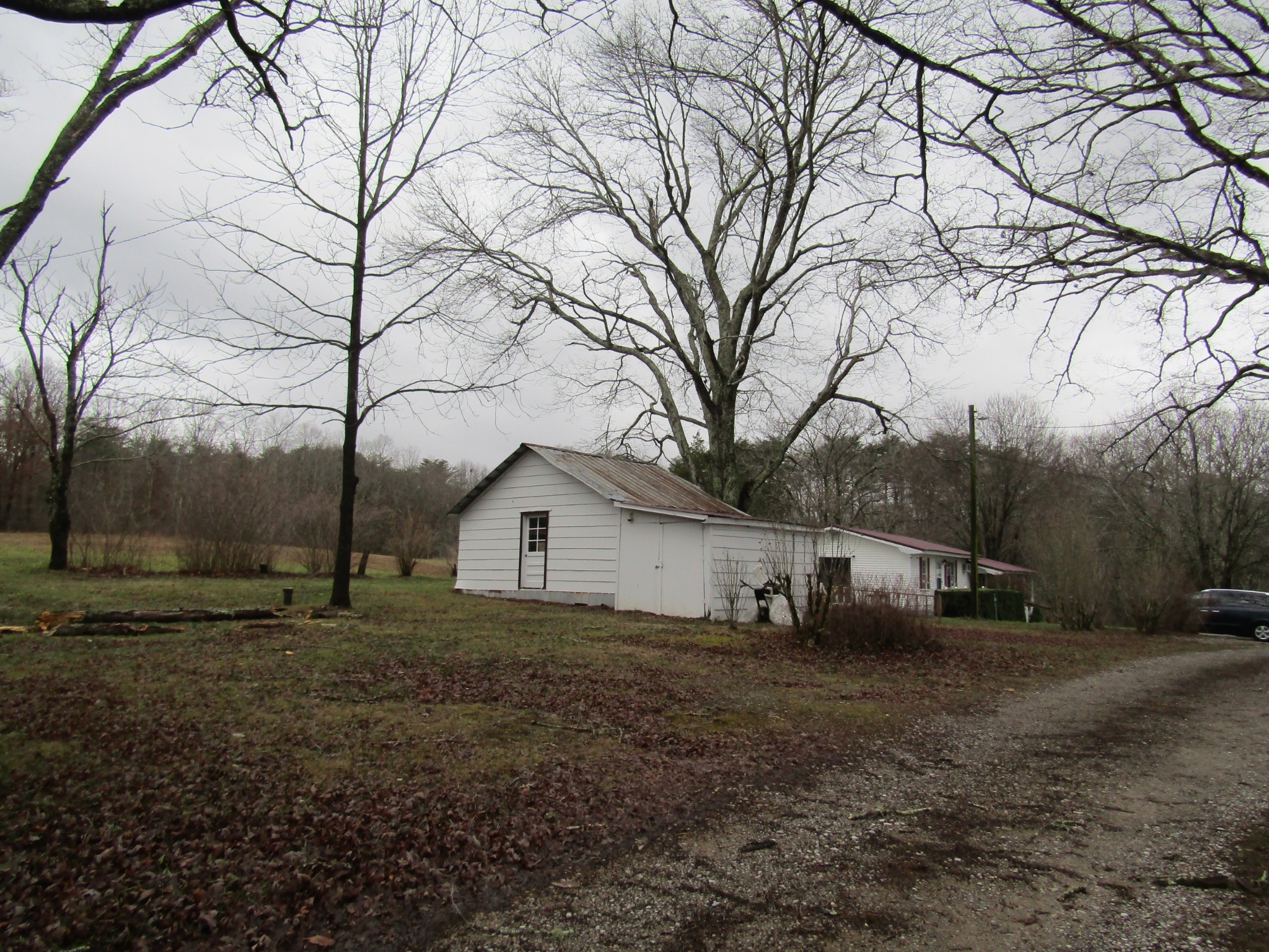 171 Sheep Ranch Road Altamont, TN 37301 - Photo 28 of 48 a view of a house with a yard covered in forest