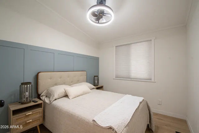 a room with view of counter top space