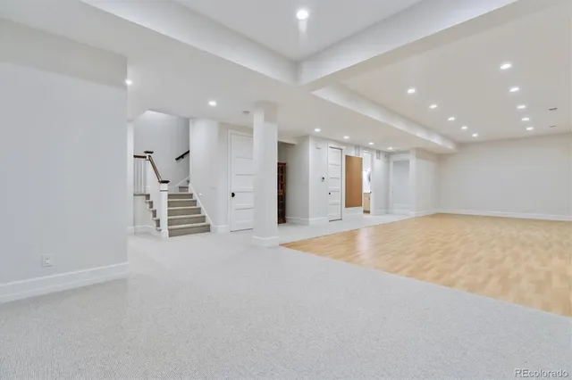 a view of empty room