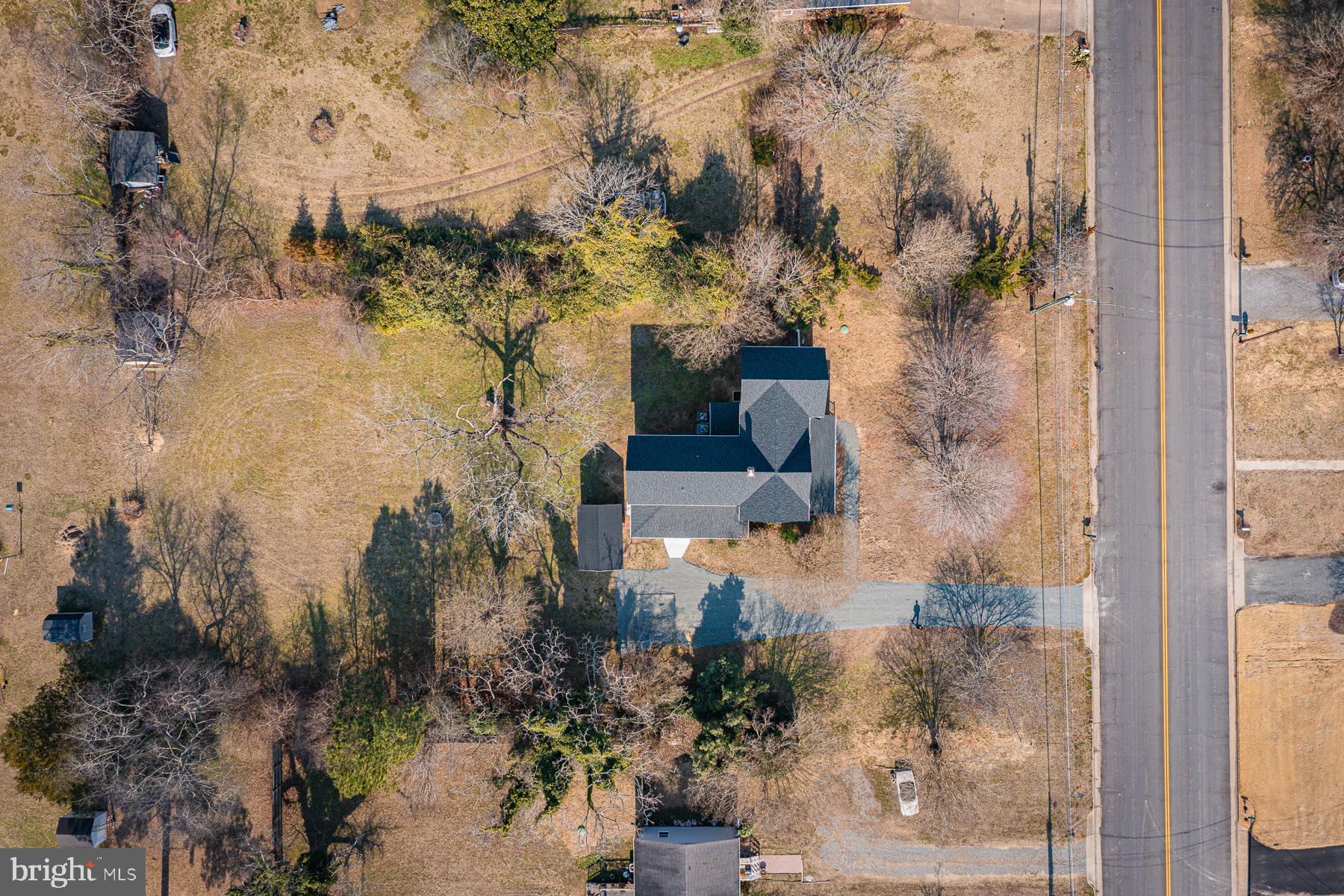 296 Beach Road White Stone, VA 22578 - Photo 46 of 51 an aerial view of residential houses with outdoor space