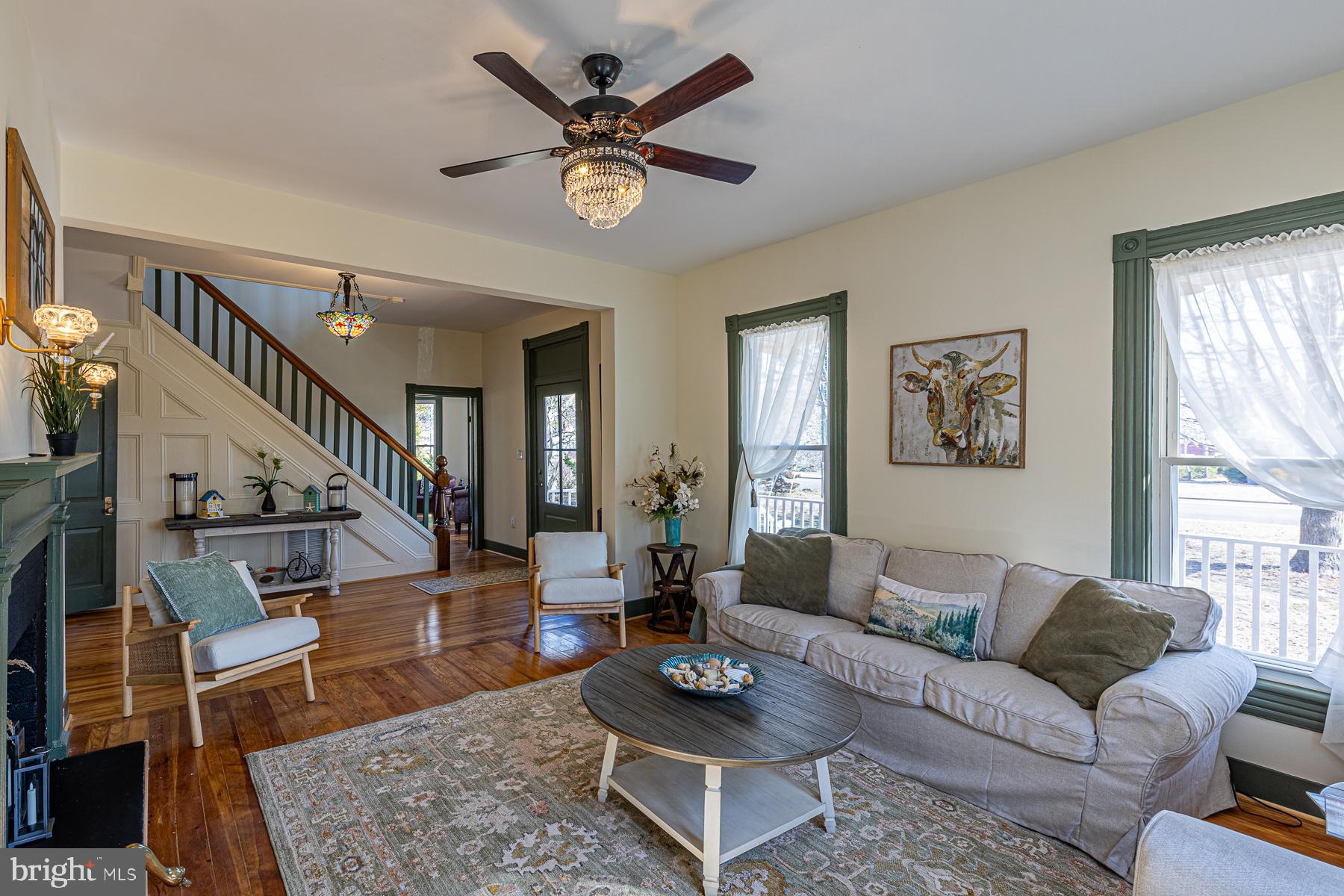 296 Beach Road White Stone, VA 22578 - Photo 6 of 51 a living room with furniture and a large window