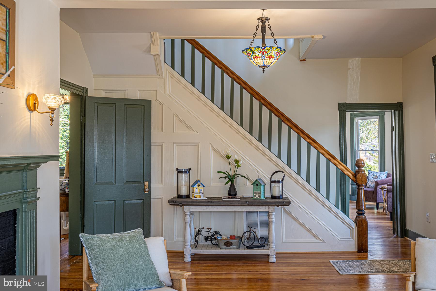 296 Beach Road White Stone, VA 22578 - Photo 7 of 51 a view of entryway and hall with wooden floor