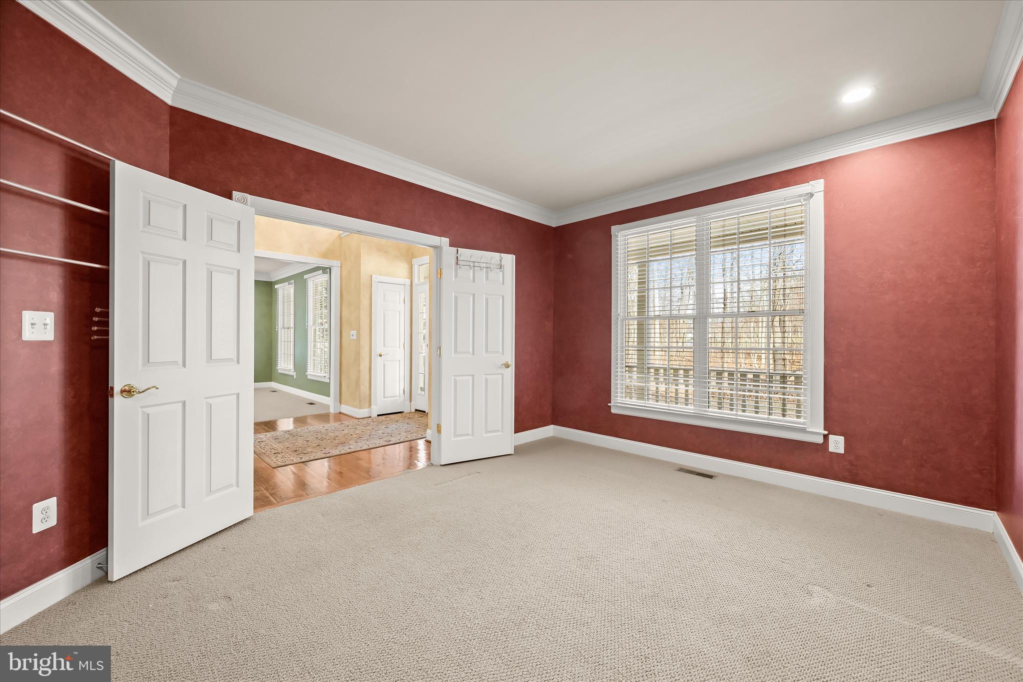 15286 Ridge Hunt Drive Woodbine, MD 21797 - Photo 9 of 100 Study Features French Doors to Foyer