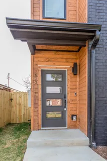 a view of entrance door of the house