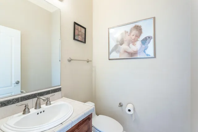 a view of outdoor space with garden